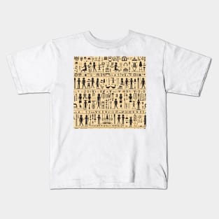 Ancient Egyptian Pattern 19 Kids T-Shirt